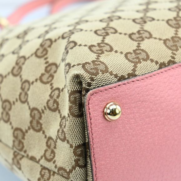 Auth Gucci Shoulder Tote Bag Gg Canvas #47861G26B - Picture 7 of 15